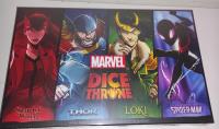 Boîte de Dice Throne Marvel - Scarlet Witch, Thor, Loki, Spider-Man