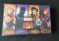 Boîte de Dice Throne Marvel - Black Panther, Captain Marvel, Black Widow, Dr Strange