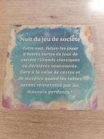 Boîte de La Fabrique à Rêves - Nuit Du Jeu De Société