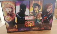 Boîte de Dice Throne Marvel - Black Panther, Captain Marvel, Black Widow, Dr Strange