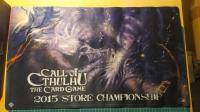 Boîte de L'appel De Cthulhu - Jeu De Cartes - Playmat 2015 Store Championship - Tapis De Jeu