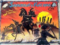 Boîte de samourai et katana