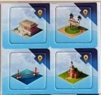 Boîte de Quadropolis : Tuiles Monuments des États-Unis