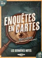 Boîte de Enquêtes En Cartes - Les Dernières Notes