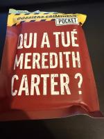 Boîte de Dossiers Criminels Pocket - Qui A Tué Meredith Carter ?