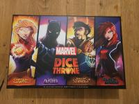 Boîte de Dice Throne Marvel - Black Panther, Captain Marvel, Black Widow, Dr Strange