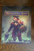 Boîte de Warhammer Quest - cartes d'adversaires du Chaos