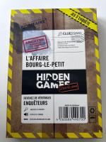 Boîte de Hidden Games - L'affaire Bourg-le-petit