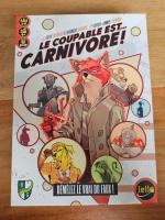 Boîte de Le Coupable Est ... Carnivore !