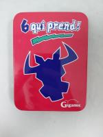 Boîte de 6 Qui Prend! - Boite Métal Rouge édition Pré-2012