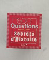 Boîte de 600 questions - secrets d'histoire