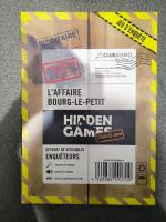 Boîte de Hidden Games - L'affaire Bourg-le-petit