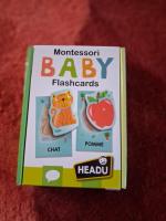 Boîte de Montessori Baby Flashcards