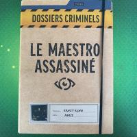 Boîte de Dossiers Criminels - Le Maestro Assassiné