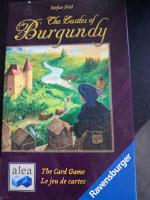 Boîte de Les chateaux de bourgogne - le jeu de cartes