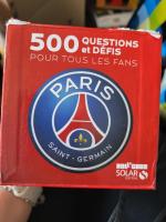 Boîte de Jeu Psg 500 Questions Et Défis - Roll'cube Solar Editions 2018