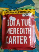 Boîte de Dossiers Criminels Pocket - Qui A Tué Meredith Carter ?