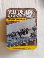 Boîte de Jeu De 100 Questions/réponses - Guerres Mondiales