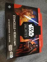 Boîte de Star Wars Unlimited : Etincelle De Rébellion - Kit De Démarrage 2 Joueurs